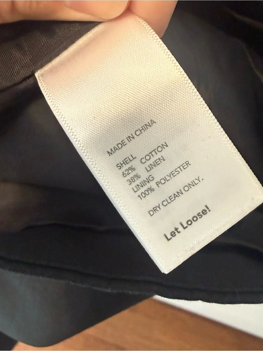 Kate Spade Saturday Black Linen Blend Fit & Flare Mini Dress Sz 4 V-Neck Cutout